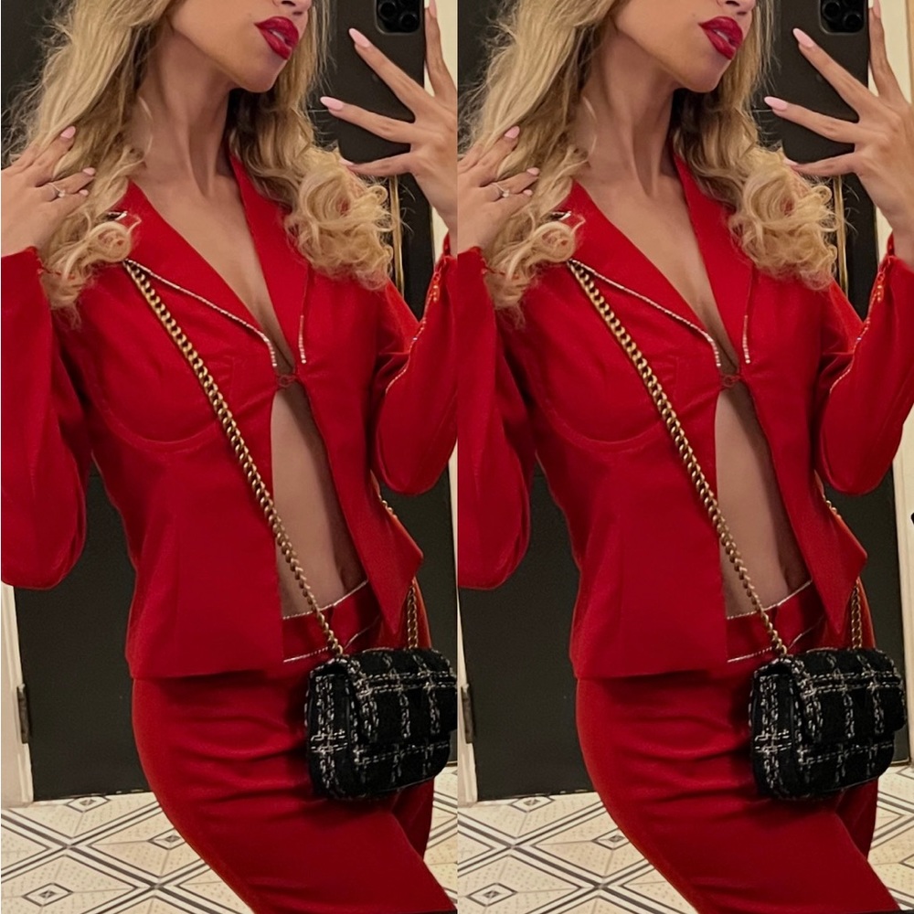 Red Catalina Pants